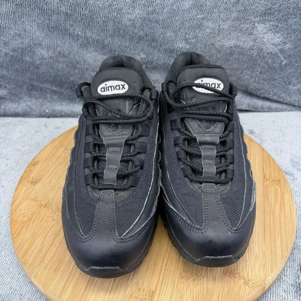 Nike Air Max 95 Shoes Boys Size 7Y Black Running Casual Sneakers CJ3906-001